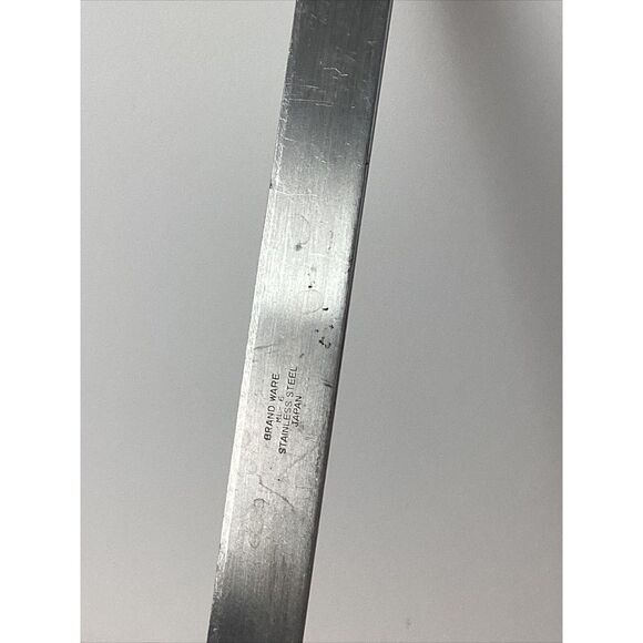 Vintage Brand Ware Ladle 15" 6oz Curve Handle Stainless Steel Made In The USA - Picture 7 of 7